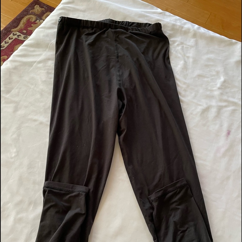 Black Maternity Leggings - Picture 1 of 3